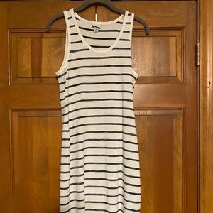 Striped tank dress